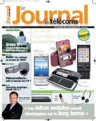 Première livraison - Le Journal Des Télécoms