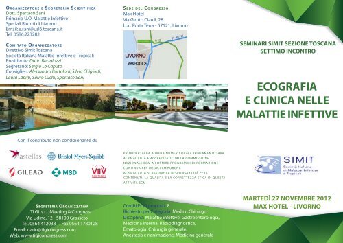 ecografia e clinica nelle malattie infettive - Ti.Gi. Congress