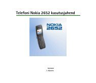 Nokia N97 mini kasutusjuhend