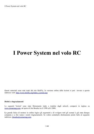 I Power Systems nel volo RC.pdf - BaroneRosso.it