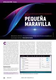Pequeña Maravilla: [PDF, 855 kB] - Linux Magazine