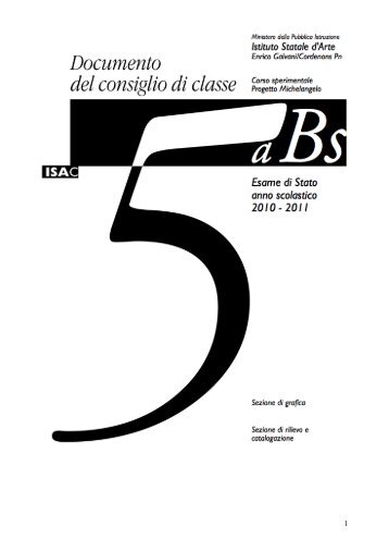 classe 5B sperimentale - ISA Cordenons