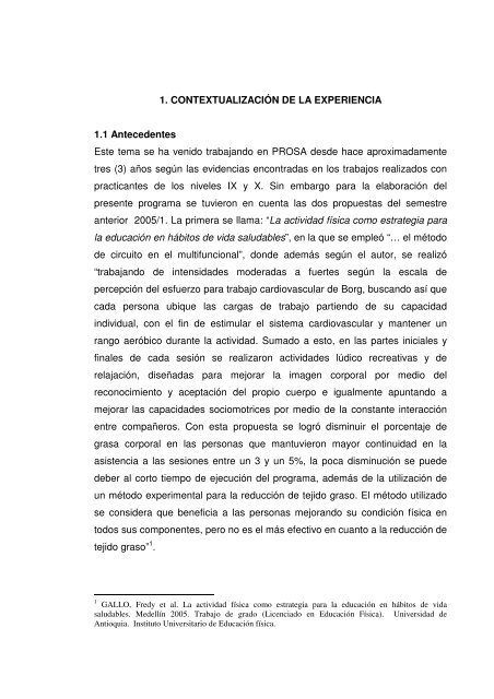 programa de ejercicio físico para reducción de tejido graso - VIREF ...