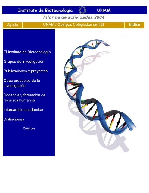 2004 - Instituto de Biotecnología - UNAM