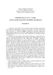 Sindrome della vacca a terra - Società Italiana di Buiatria