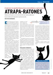 Atrapa-Ratones: [PDF, 853 kB] - Linux Magazine