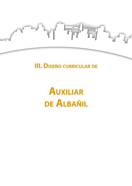 AUXILIAR DE ALBAÑIL - OIT/Cinterfor