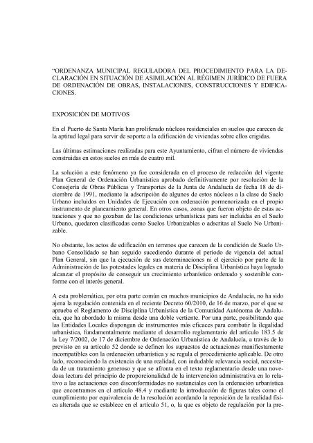 Acta de la Sesión Ordinaria del 7 de abril de 2011 - Ayuntamiento ...