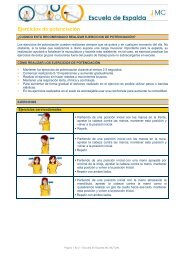 Ejercicios de potenciación - MC Mutual