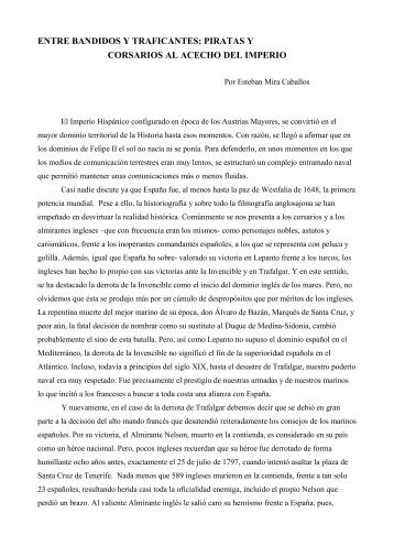 Piratas, corsarios y filibusteros - Esteban Mira Caballos