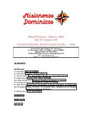 BOLETÍN Enero - Febrero 2005 Año XV; Número 149 SUMARIO