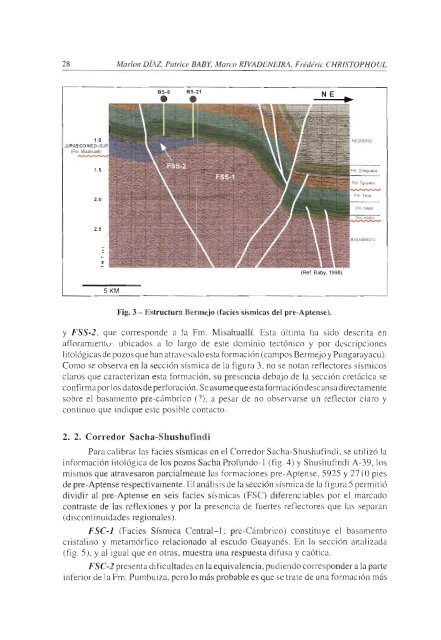 El pre-Aptense en la Cuenca Oriente ecuatoriana - IRD