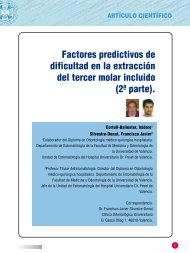 Factores predictivos de dificultad en la extracción del tercer ... - Icoev