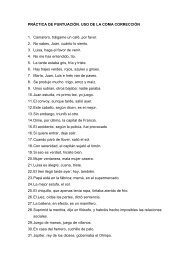 PRÁCTICA DE PUNTUACIÓN. USO DE LA COMA CORRECCIÓN 1 ...