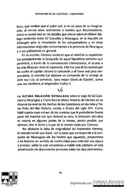 Descubrimiento conquista y exploraciones de Nicaragua - Capitulo 2