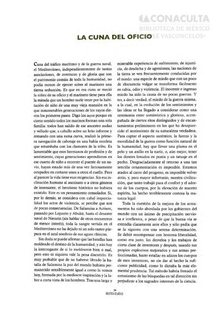 Joseph Conrad - Dirección General de Bibliotecas - Consejo ...