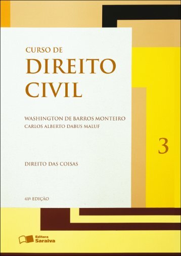 direito civil 3 - Editora Saraiva