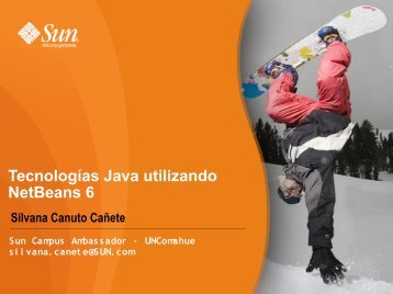 Tecnologías Java utilizando NetBeans 6 - PILP