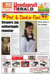 Stropers jag onthoringde renoster - Letaba Herald