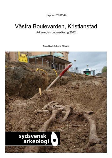 Västra Boulevarden, Kristianstad, Skåne. SU 2012. Tony Björk ...