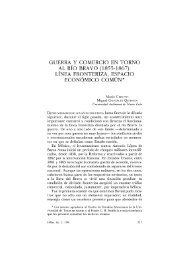 guerra y comercio en torno al río bravo (1855-1867). línea fronteriza ...