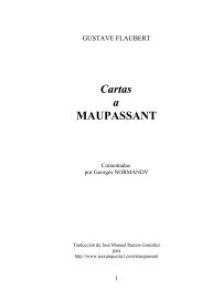 Cartas a MAUPASSANT - IES A Xunqueira I