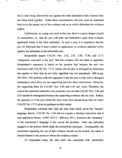 Appellant, William Satele, Reply Brief - California Courts - State of ...