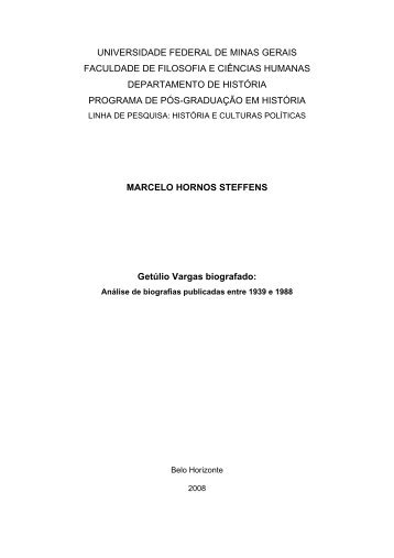 STEFFENS, Marcelo Hornos. Getúlio Vargas biografado - Biblioteca ...