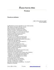 Juana García-Abás Poemas