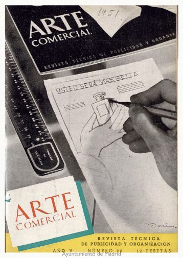 Arte Comercial n 28 de 1950 - Memoria de Madrid