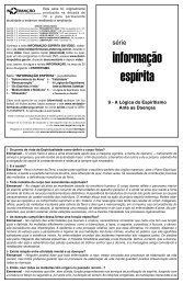 informação espírita - Revista Informação