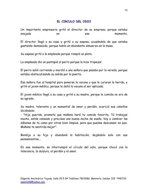 1 NO HAY QUE TEMER Temía estar solo, hasta ... - Cuaderno digital