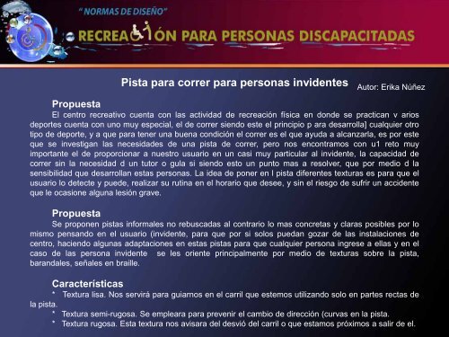 Recreación para personas discapacitadas, propuestas de ...