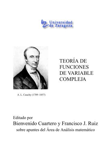 TEORÍA DE FUNCIONES DE VARIABLE ... - ceu mathematica