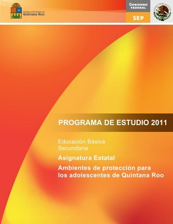 PROGRAMA DE ESTUDIO 2011 - Subsecretaría de Educación Básica