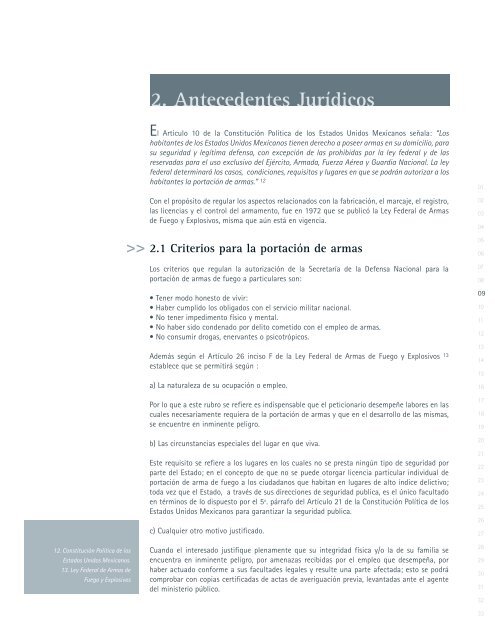 Armas pequeñas y ligeras: Caso México - Magda Coss