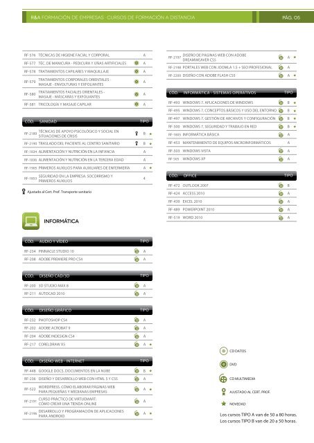 manos expertas - RYA Formación