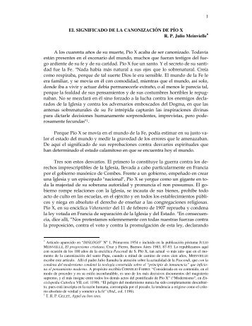 Texto completo en pdf - Julio Meinvielle