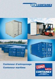 Conteneur d'entreposage Conteneur maritime - Marks Container