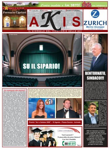 BENTORNATO, SINDACO!!! - Akis