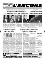 14 acqui terme - L'ANCORA edicola