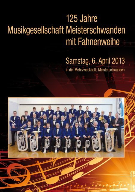 Festschrift - Musikgesellschaft Meisterschwanden