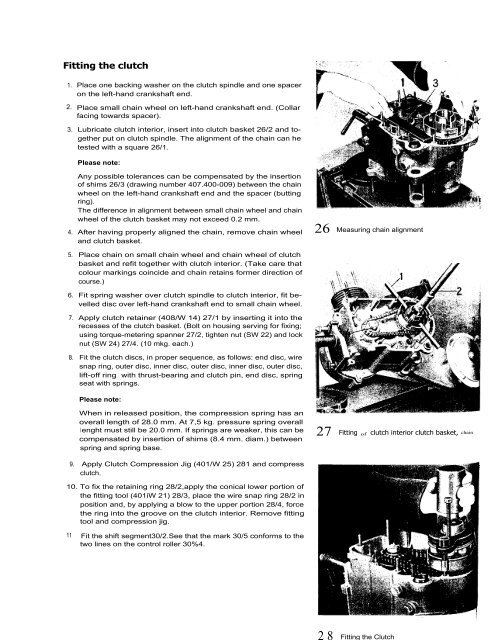 WORKSHOP MANUAL for HEINKEL TOURIST - Secret Society ...