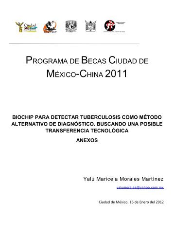 programa de becas ciudad de méxico-china 2011 - Facultad de ...