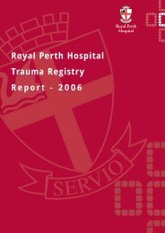 Trauma Report 2006 - Royal Perth Hospital