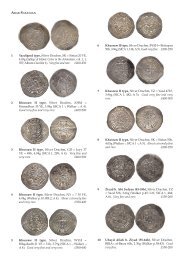 1 Yazdigerd type, Silver Drachm, SK = Sistan 20 YE, 4.03g (Sylloge ...