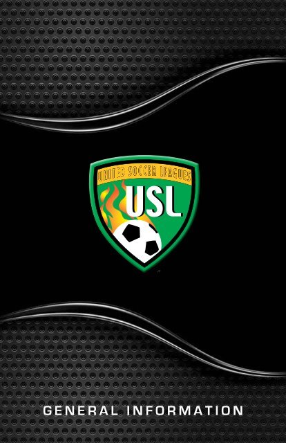 2013 USL Media gUide - United Soccer Leagues