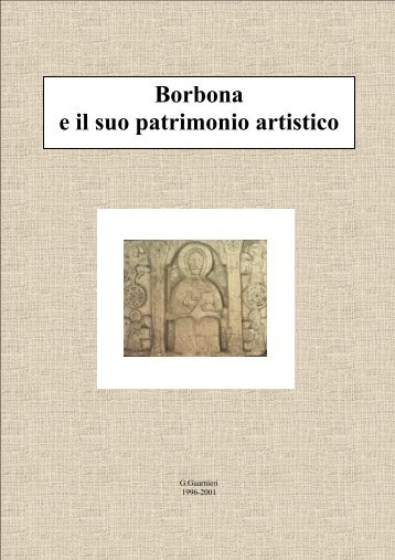 Borbona e il suo patrimonio artistico - Comune di Borbona