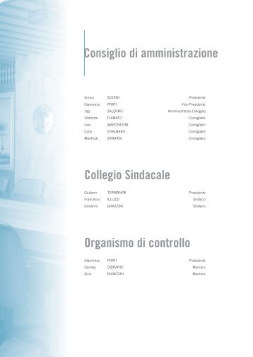 Consiglio di amministrazione - RINA