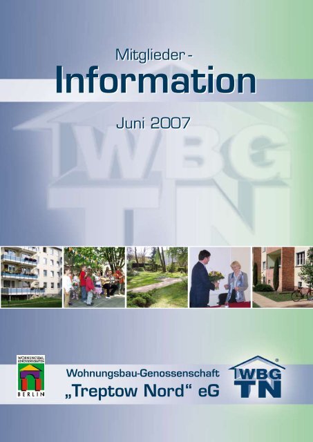 Information - Wohnungsbau-Genossenschaft „Treptow-Nord“ eG